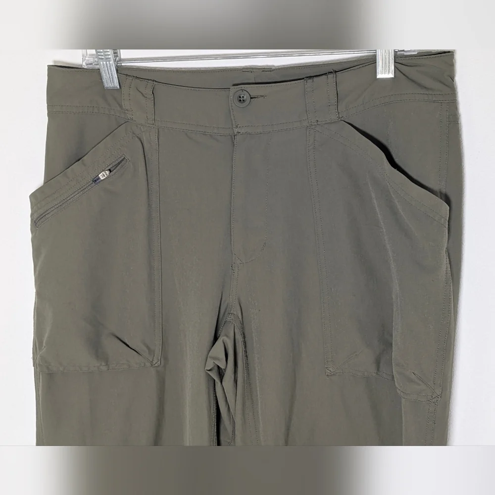 REI Olive Travel Joggers with Zip Pocket - Picture 2 of 12